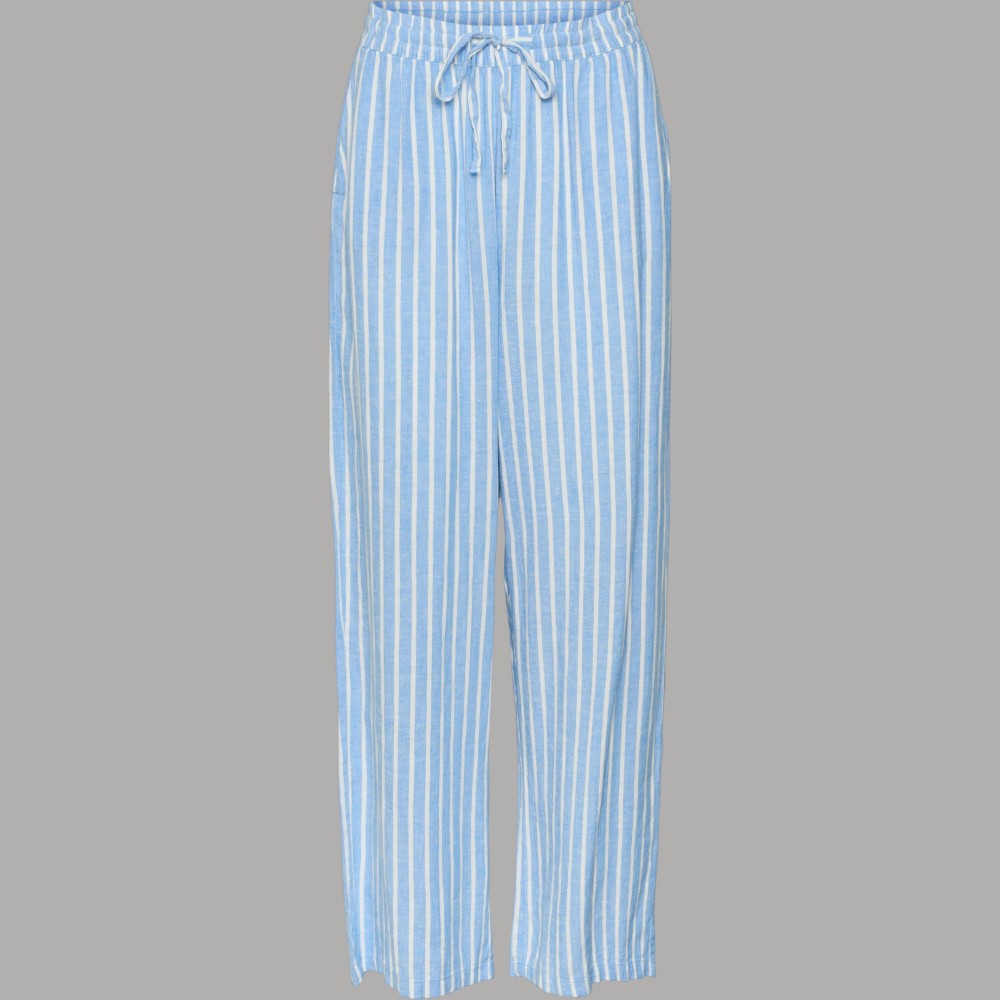 Pantaloni in Lino Vero Moda Linh Elasticizzati con Tasche - Prodotti di Classe