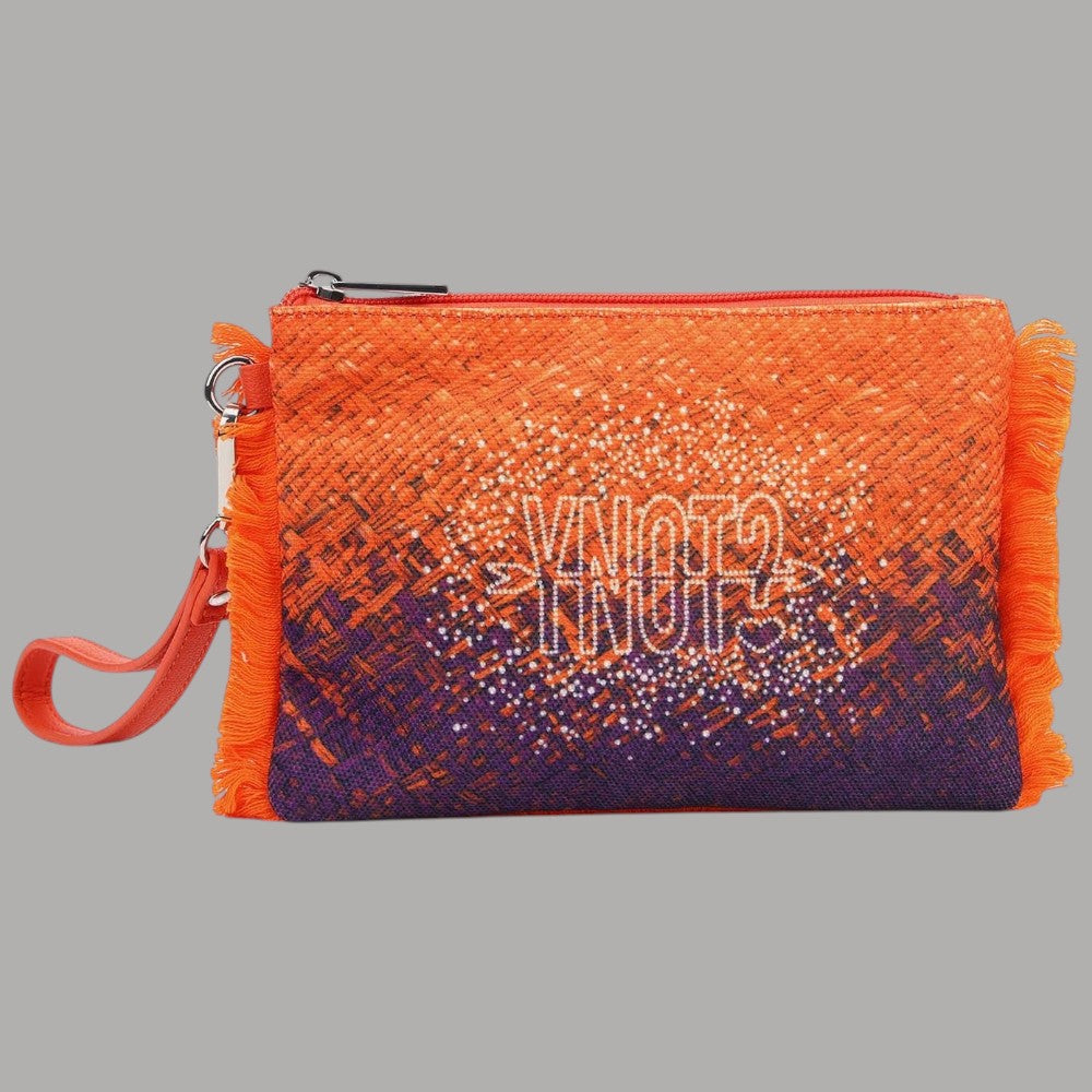 Pochette YNot Macao XS Intrecciata con Zip e Laccio da Polso - Prodotti di Classe