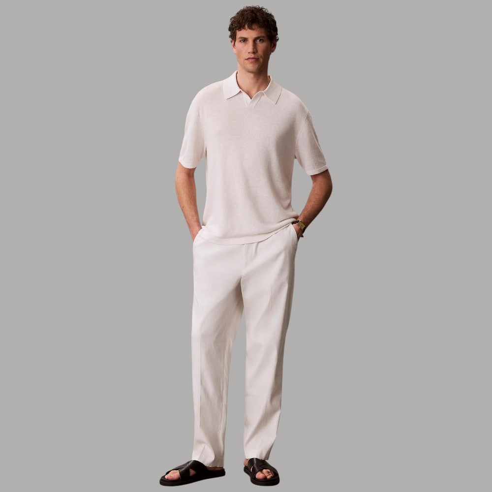 Calvin Klein polo in maglia lino LV04LF313G - Prodotti di Classe
