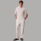 Calvin Klein polo in maglia lino LV04LF313G - Prodotti di Classe
