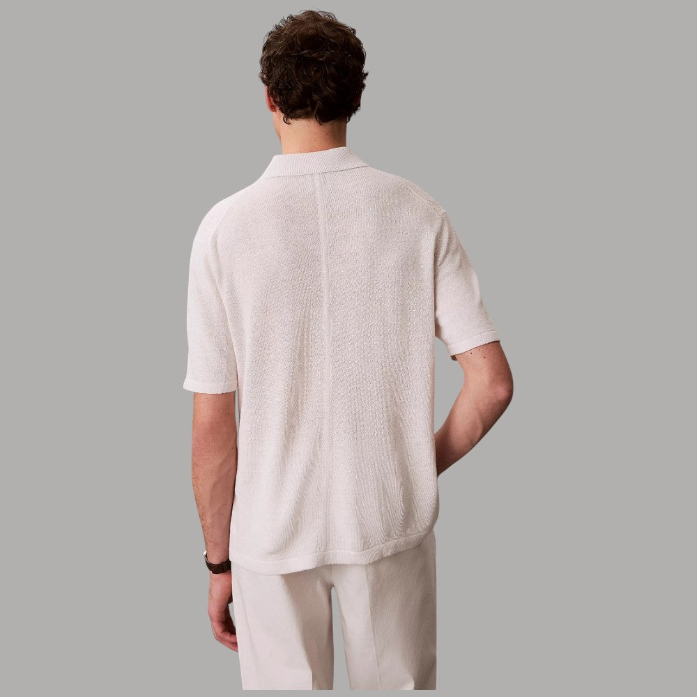 Calvin Klein polo in maglia lino LV04LF313G - Prodotti di Classe