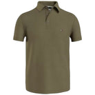 Tommy Hilfiger maglietta polo verde militare TH 1985 MW0MW1777 Polo Tommy Hilfiger