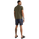 Tommy Hilfiger maglietta polo verde militare TH 1985 MW0MW1777 Polo Tommy Hilfiger