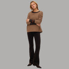 Pullover Donna Vero Moda New Nora 3/4 Cotone Scollo Barca - Prodotti di Classe