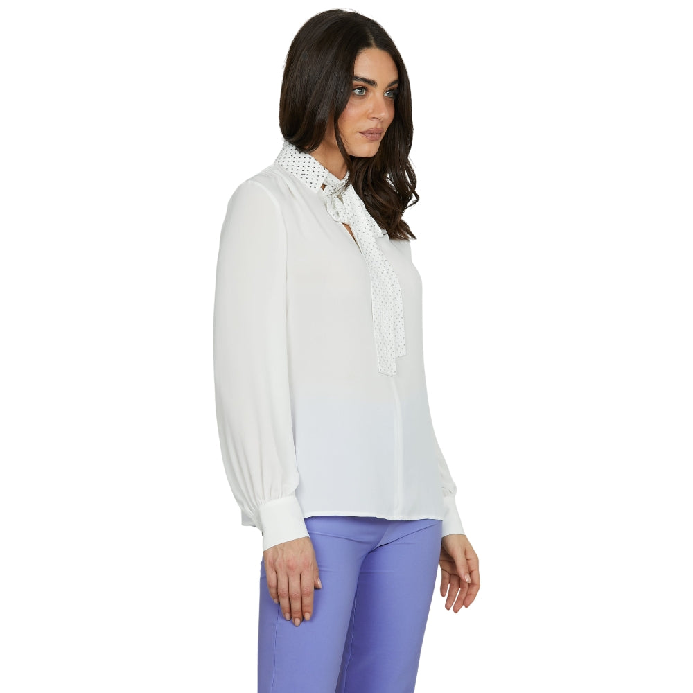 Relish blusa bianca TUCSONAS RDA2503009022 Camicie Relish