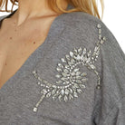 Relish cardigan grigio VENETICO RDA2502605011 Maglieria Relish