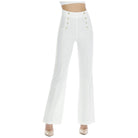 Relish pantalone bianco vita alta NYX RDP2407006062 Pantaloni Relish