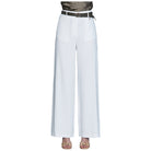 Relish pantalone bianco vita alta Preziosa RDP2507034087 Pantaloni Relish
