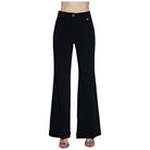 Relish pantalone palazzo nero PIOLO RCP2507006018 Pantaloni Relish