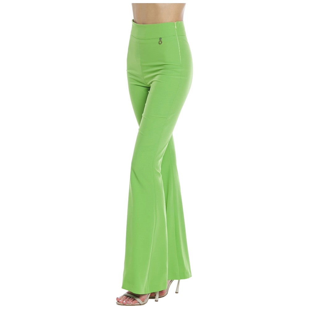 Relish pantalone vita alta verde Tarazed RDP2407009072 Pantaloni Relish