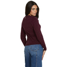 Relish pullover bordeaux ELIAS M/L RDA2502605013 Maglieria Relish