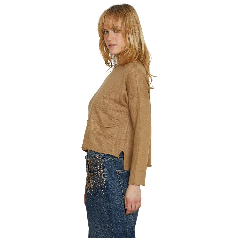 Relish pullover coccio CURITIBA RDA2502164047 Maglieria Relish