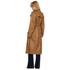 Relish trench lungo cuoio in ecopelle TRENX RDA2505011061 Giubbini Relish