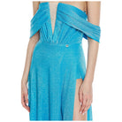 Relish vestito lungo azzurro ASTROFILLITE RCP2409183025 Vestiti Relish