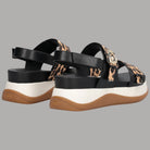 Sandali Liu Jo FIONA 02 Leopardati con Suola Platform e Monogram - Prodotti di Classe