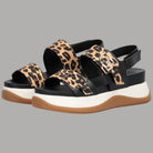 Sandali Liu Jo FIONA 02 Leopardati con Suola Platform e Monogram - Prodotti di Classe