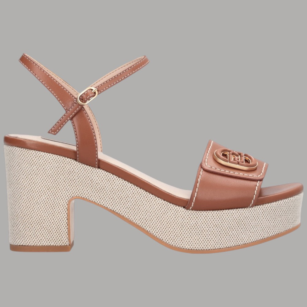 Sandali Liu Jo Pelle Harper: Eleganza con Plateau e Tacco 9 cm - Prodotti di Classe