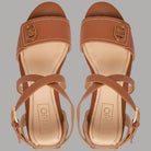 Luiu jo sandalo cuoio con zeppa BALI 01 SA6083P0102 - Prodotti di Classe