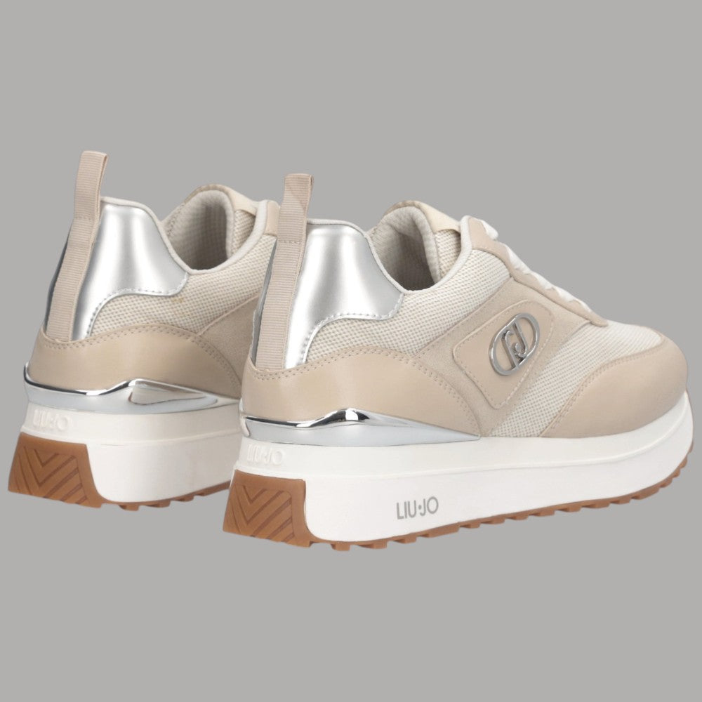 Scarpe Liu Jo: Sneakers Beige Platform Ultra Comode e di Tendenza - Prodotti di Classe
