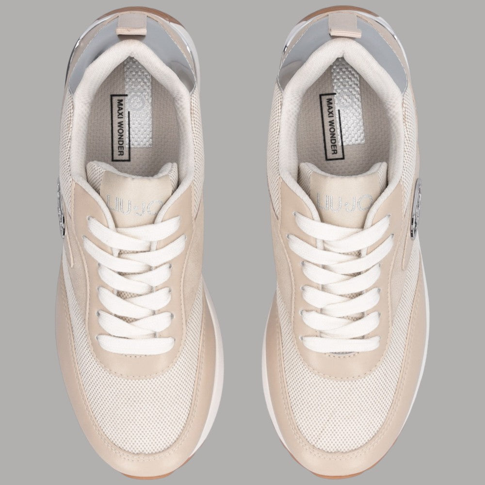 Scarpe Liu Jo: Sneakers Beige Platform Ultra Comode e di Tendenza - Prodotti di Classe