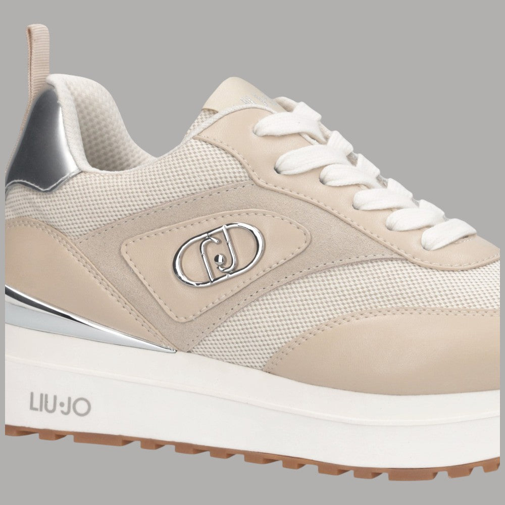 Scarpe Liu Jo: Sneakers Beige Platform Ultra Comode e di Tendenza - Prodotti di Classe