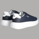 Scarpe Liu Jo Uomo Blu/Bianche in Pelle con Suola Bold - Prodotti di Classe
