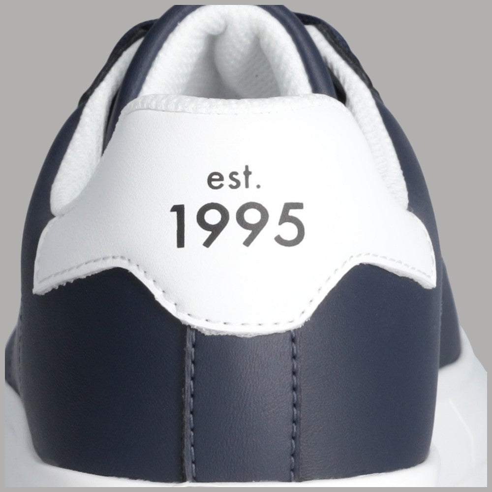 Scarpe Liu Jo Uomo Blu/Bianche in Pelle con Suola Bold - Prodotti di Classe