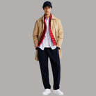 Sneakers bianche Tommy Hilfiger con tallone blu