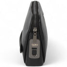 Sei G pochette nera da uomo con lucchetto ID Borselli SEI G
