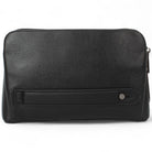 Sei G pochette nera da uomo con lucchetto ID Borselli SEI G