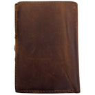 Sei G portacarte safe magnetic silver con custodia in pelle marrone Portafogli SEI G