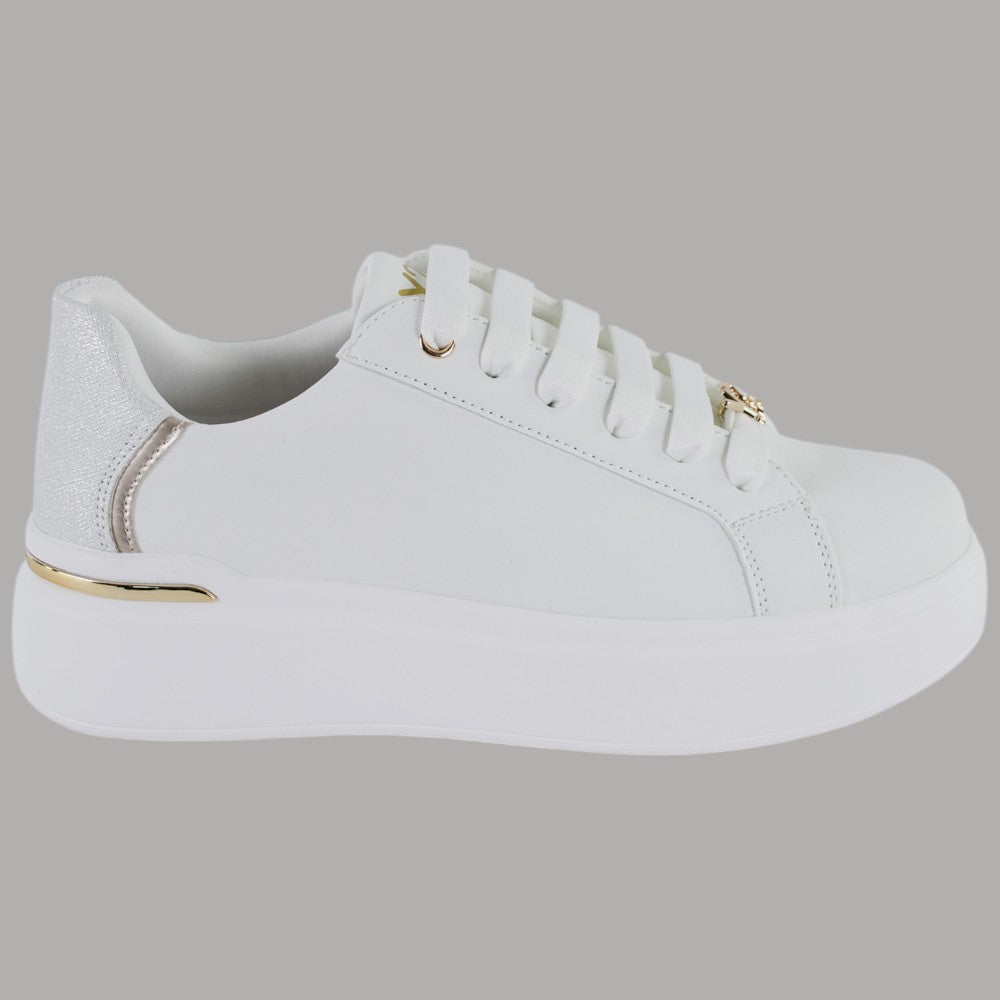 Sneakers Platform YNot GIUSY Bianca Suola Alta - Prodotti di Classe