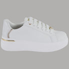 Sneakers Platform YNot GIUSY Bianca Suola Alta - Prodotti di Classe