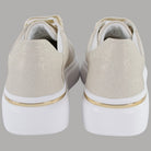 Sneakers Platform YNot GIUSY Sand con Suola Alta e Dettagli Brillanti - Prodotti di Classe