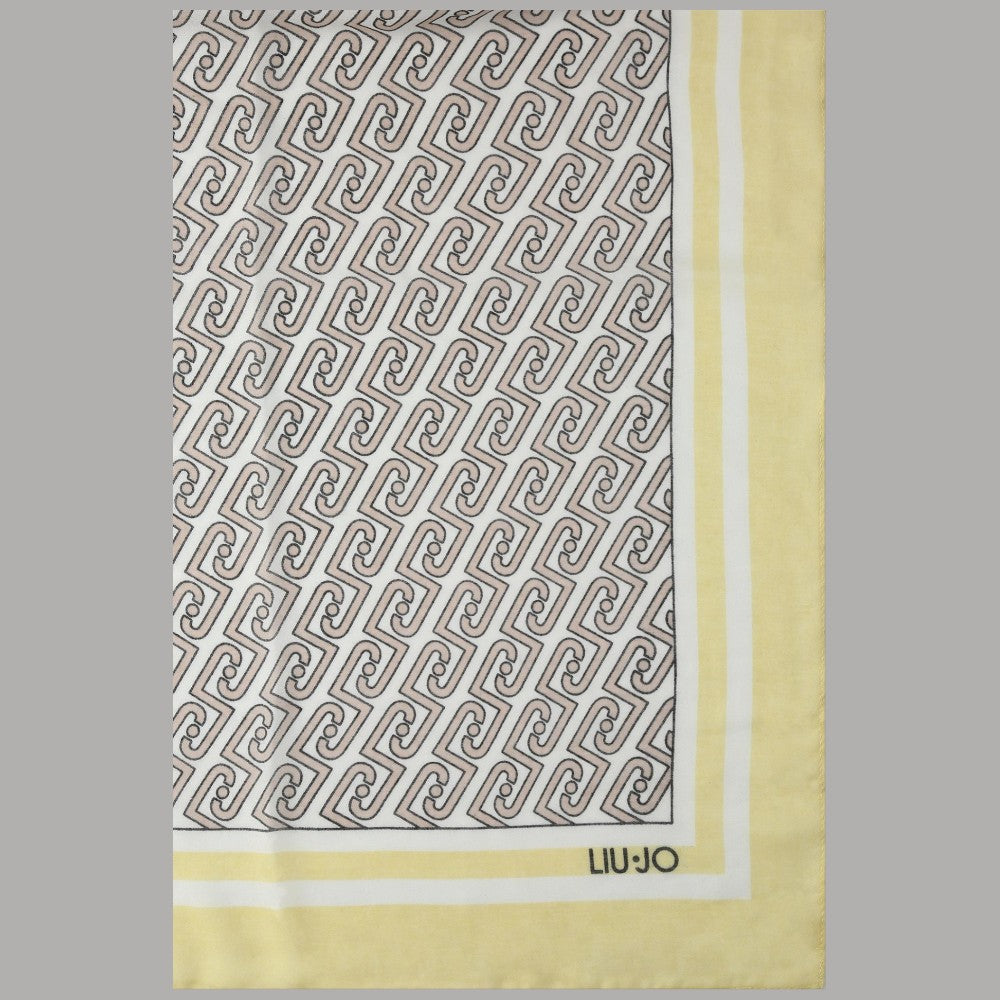 Stola Liu Jo Eleganza Logo All-Over 70x180 cm - Prodotti di Classe