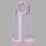 Stola Liu Jo Eleganza Logo All-Over 70x180 cm - Prodotti di Classe
