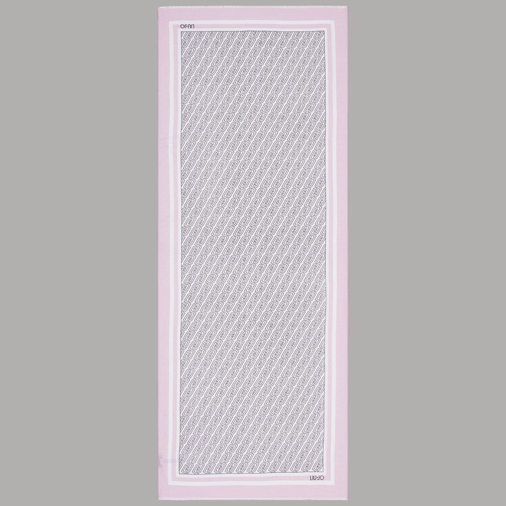 Stola Liu Jo Eleganza Logo All-Over 70x180 cm - Prodotti di Classe