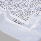 Stola Liu Jo Eleganza Logo All-Over 70x180 cm - Prodotti di Classe