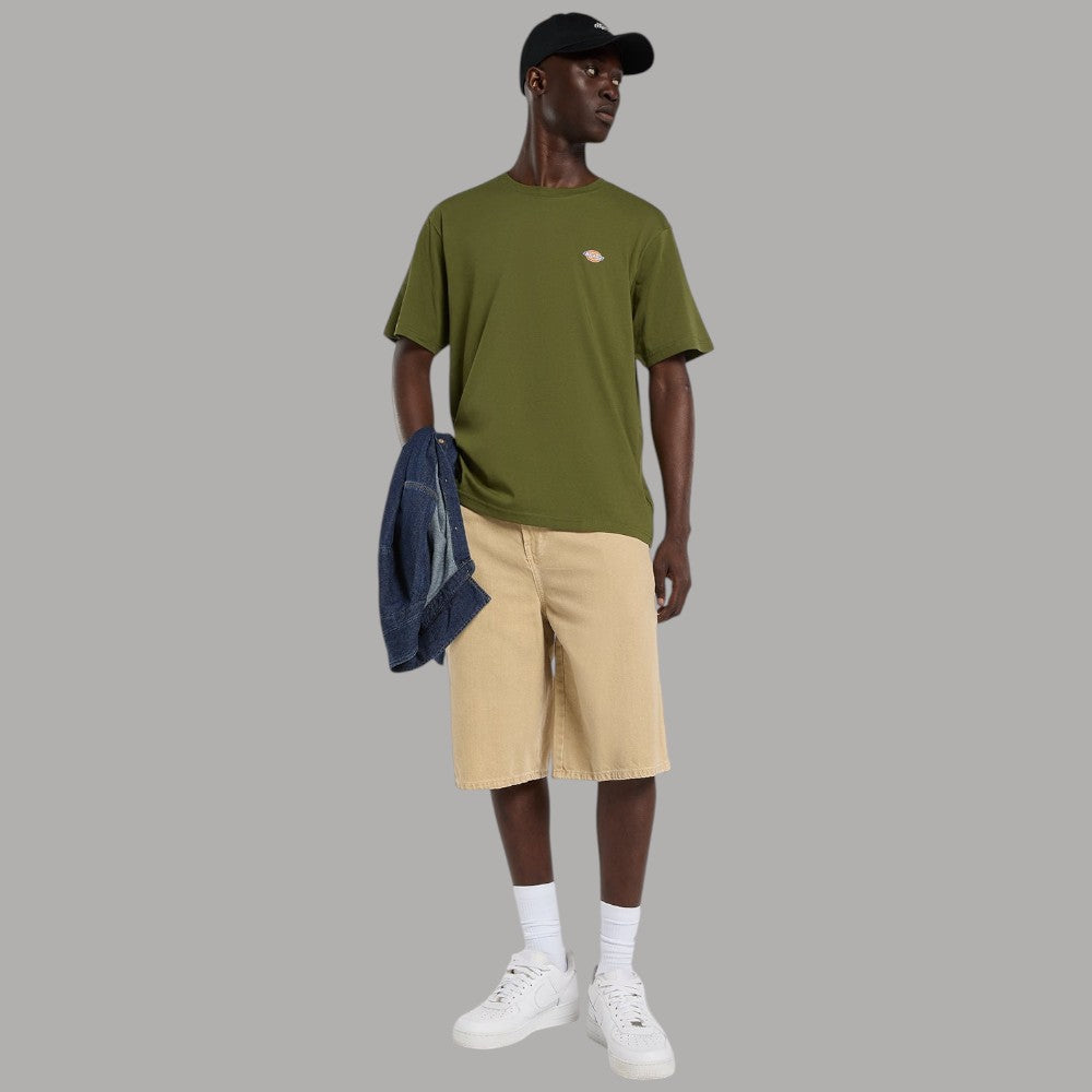 T-shirt Dickies Mapleton Cotone Grigio Logo Iconico Regular Fit - Prodotti di Classe