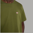 T-shirt Dickies Mapleton Cotone Grigio Logo Iconico Regular Fit - Prodotti di Classe
