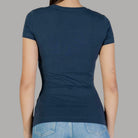 T-shirt Guess Logo Strass Cotone Slim Fit - Prodotti di Classe