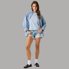 T-shirt Guess GJ Donna a Righe Cotone, Scollo Rotondo Logo - Prodotti di Classe