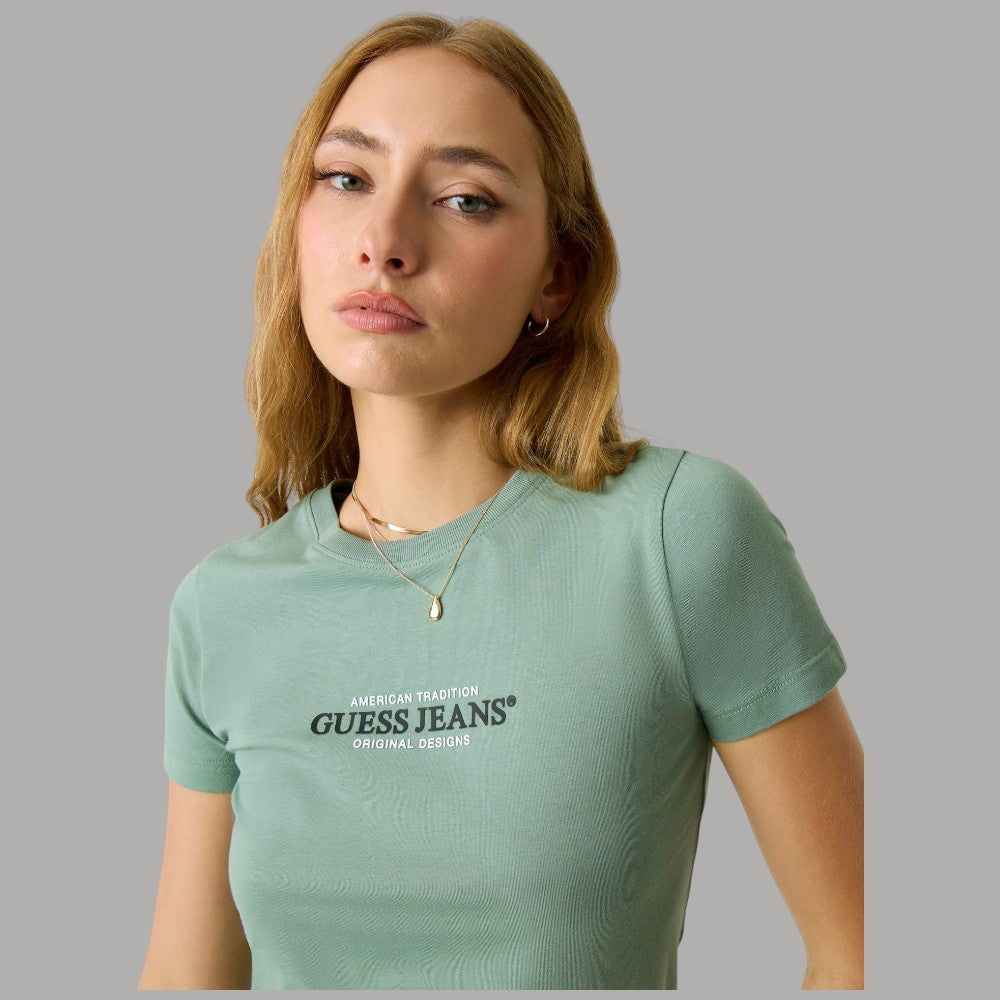 Eleganza Casual: T-shirt Guess GJ in Cotone Organico Slim Fit - Prodotti di Classe