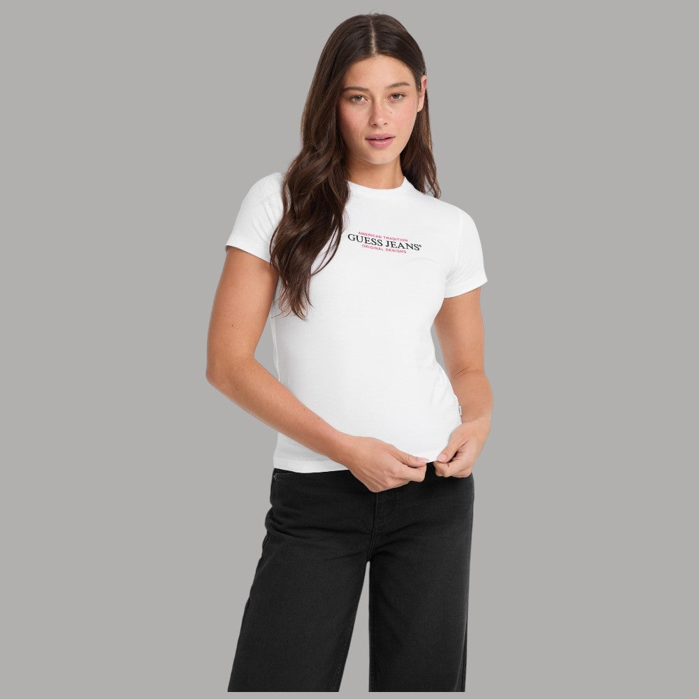 Eleganza Casual: T-shirt Guess GJ in Cotone Organico Slim Fit - Prodotti di Classe