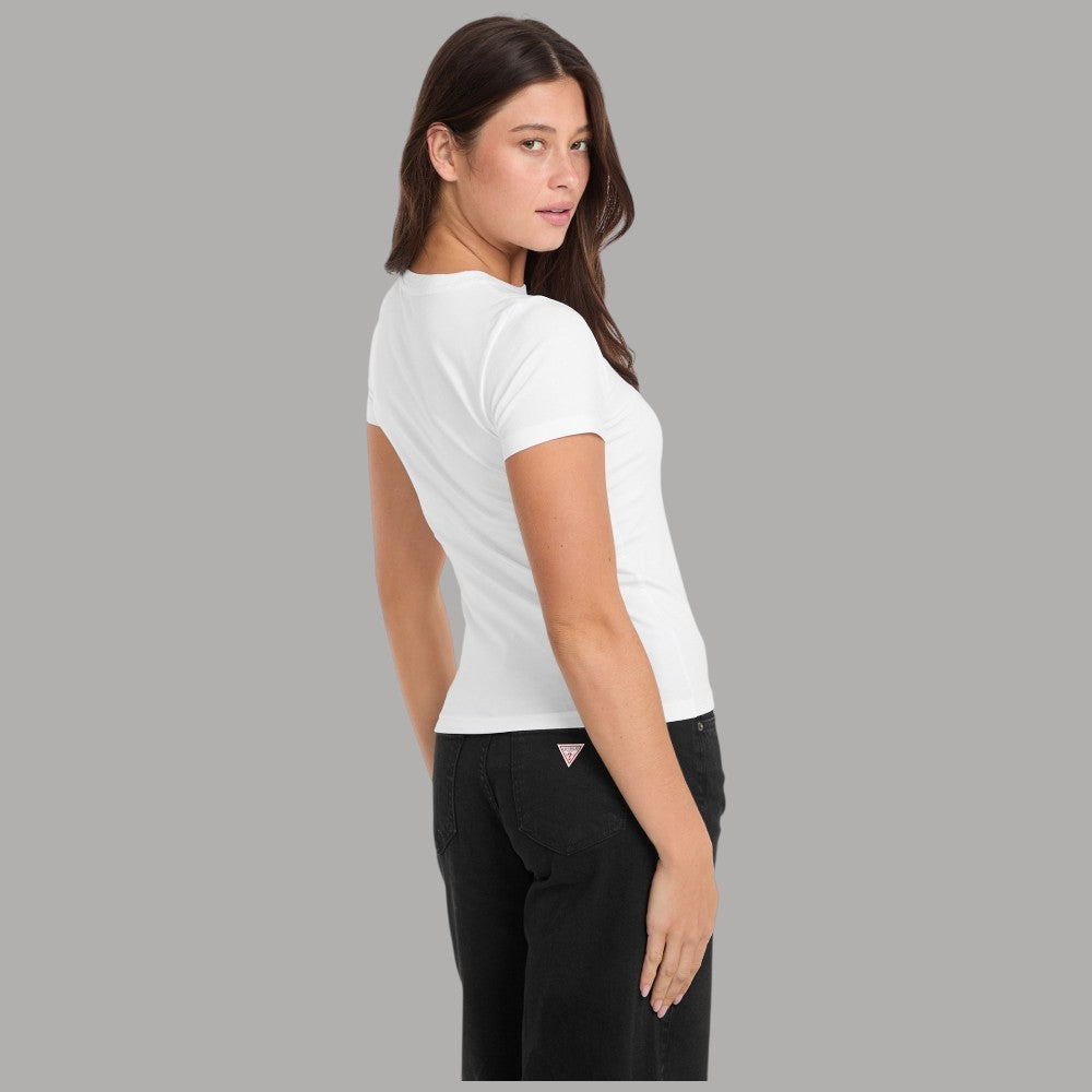 Eleganza Casual: T-shirt Guess GJ in Cotone Organico Slim Fit - Prodotti di Classe