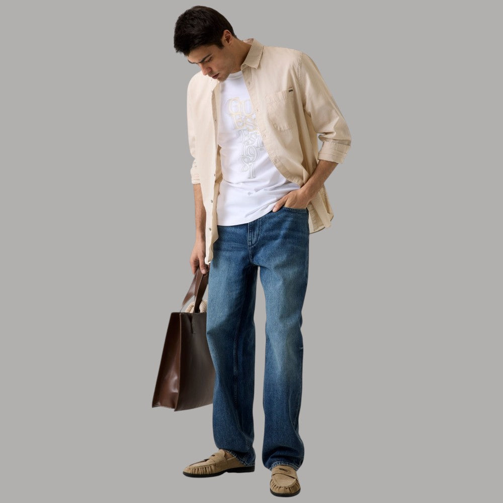Guess t-shirt slim con logo stampato M6GI10K2991 - Prodotti di Classe