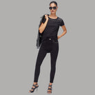 Liu Jo t-shirt in jersey con strass TA6306JS923 - Prodotti di Classe