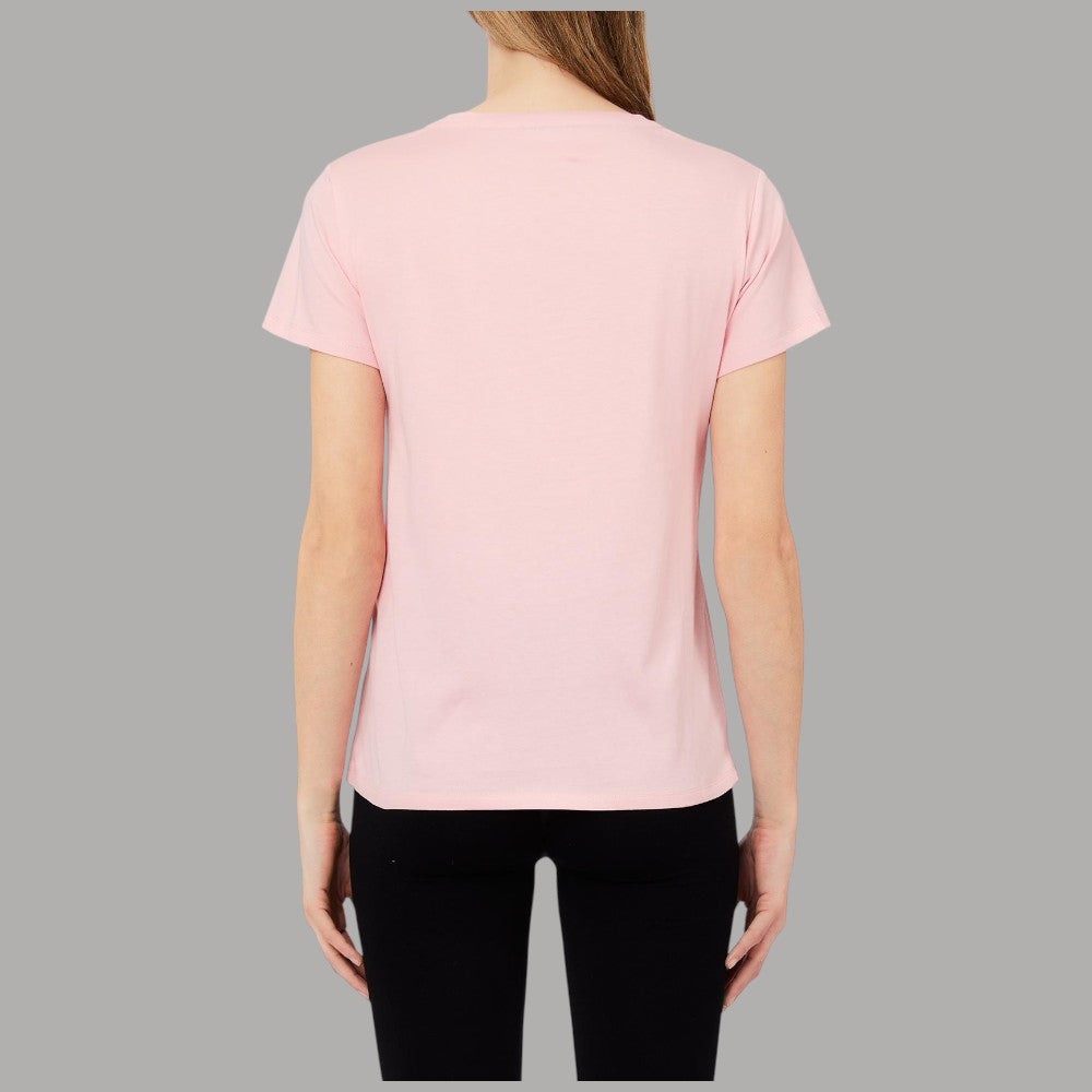 T-shirt Liu Jo in cotone con logo centrale - Eleganza casual - Prodotti di Classe