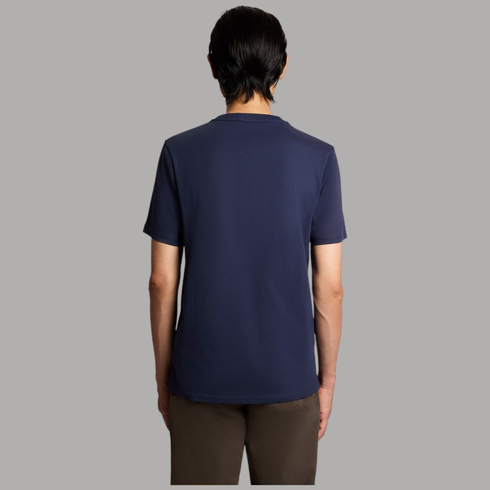 T-shirt Lyle & Scott Uomo Cotone con Logo Iconico Aquila - Prodotti di Classe