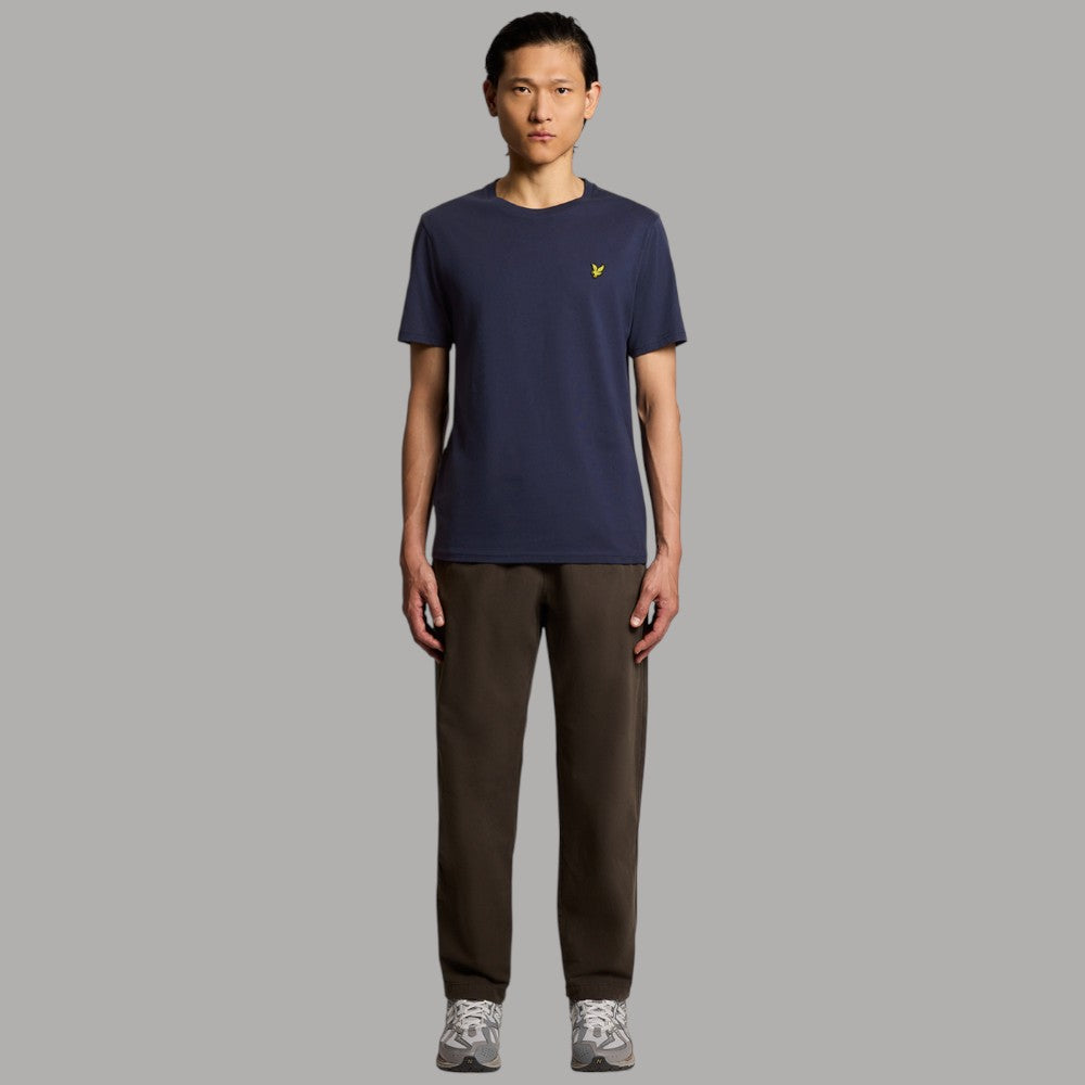 T-shirt Lyle & Scott Uomo Cotone con Logo Iconico Aquila - Prodotti di Classe